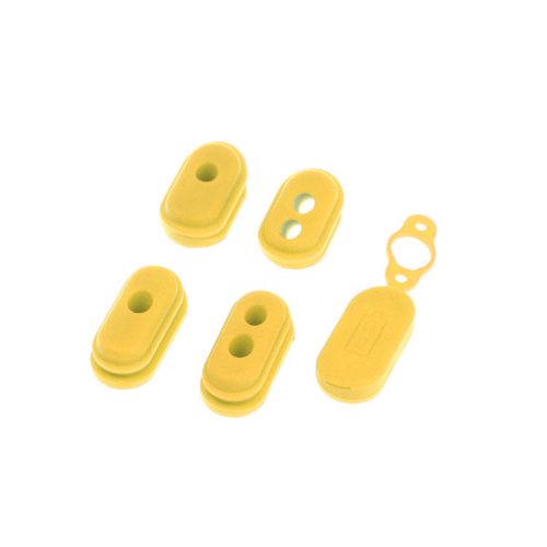 Vezeték gumitömítés szett (sárga, XIAOMI M365 PRO, PRO2)