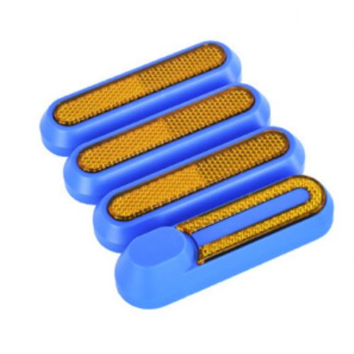 Csavar védő műanyag burkolat (V2, kék, 4 db, Xiaomi M365 rollerekhez)