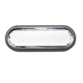   Első fényvisszaverő prizma (V2, FEHÉR, XIAOMI M365 PRO, PRO2, 1S, ESSENTIAL, RMR-022)