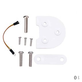   Xiaomi M365 magasító adapter szett (fehér, kitámasztóhoz, hátsó sárvédőhöz)