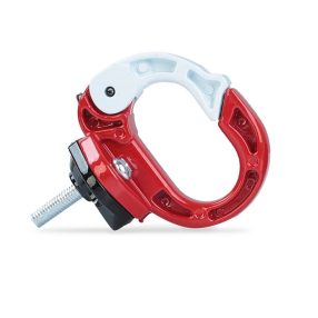   Fém akasztó piros-fehér színben (XIAOMI M365, 1S, ESSENTIAL, PRO, PRO2, A-007)