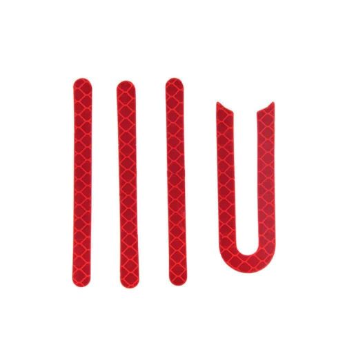Fényvisszaverő matrica (piros, első-hátsó villára, xiaomi m365, 1S, pro, pro2, essential, RMR-031)