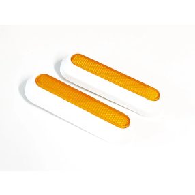   Xiaomi M365, 1S, Essential, Pro, Pro2 csavar takaró műanyag burkolat (fehér)