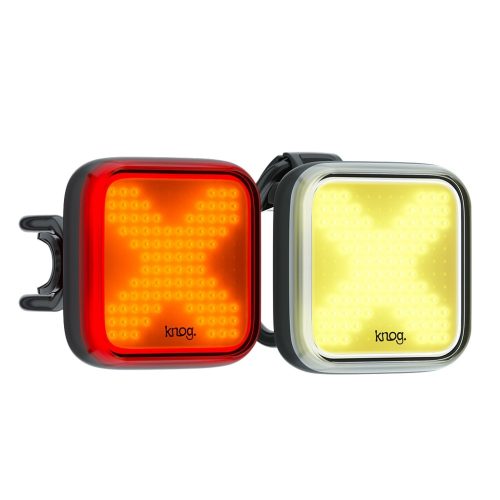 KNOG Blinder Black Twinpack X első-hátsó világítás kerékpárra