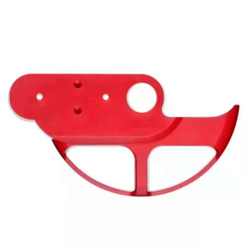 Féktárcsa védő műanyag (piros, XIAOMI M365)