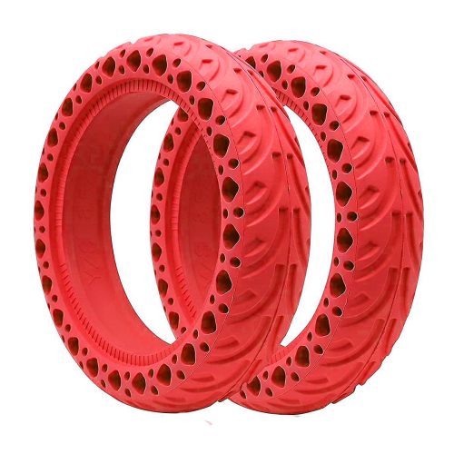 XIAOMI roller tömör gumi (piros, V2, 8.5x2)