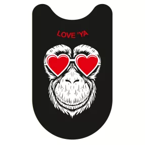   Xiaomi roller matrica "Love Ya" (fekete, első talprész)