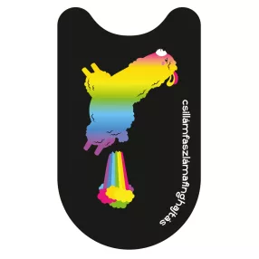   Xiaomi Roller Matrica "Csillámf*szlámafinghajtás" (Fekete, első talprész)