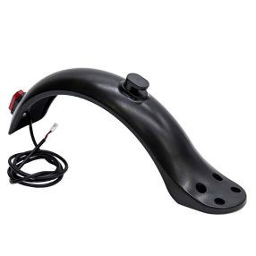   Xiaomi klón rollerekhez hátsó sárvédő lámpával (fekete, 4 csavaros)