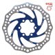 Brake disc (blue, 140mm, R6.1)