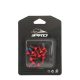 Colored brake disc screw (red, M5x10, 12 pcs)