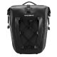 Pannier bag for bicycle (25 litres, black, Rockbros 30140022003)