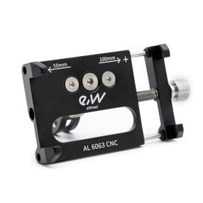 Telefontartó rollerhez (eWheel, fekete, alumínium, G85)