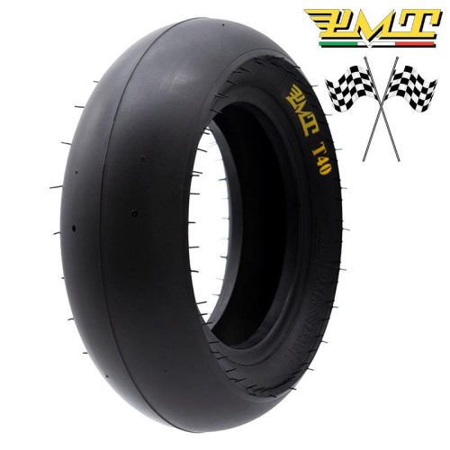 PMT T40 11x3.5-R6.5 roller külső gumi (tubeless, radial, 90/65-R6.5, slick)