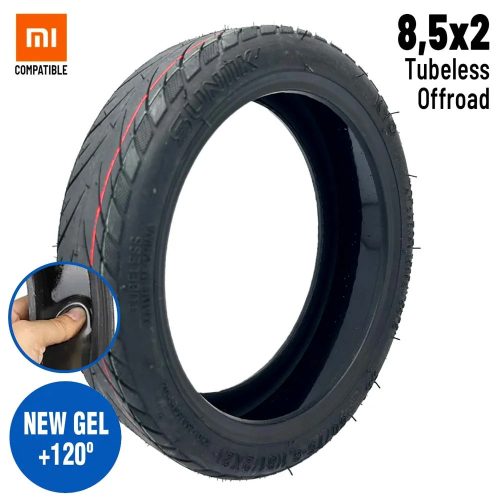 Xiaomi roller külső gumi (50/75-6.1, GEL-defekttűrő, 8.5x2-6.1, Suniik)