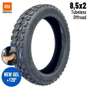   Xiaomi scooter tire (50/75-6.1, GEL defect-resistant, 8.5x2-6.1, off road, Suniik)