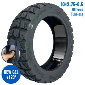   Roller külső gumi 10x2.75-6.5 (tubeless, GEL-defekttűrő, off road, Xuancheng)