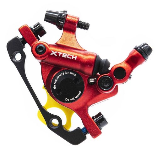 Xtech HB-100 brake caliper (red, semi-hydraulic)