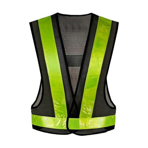 Reflective visibility vest (neon, with velcro)