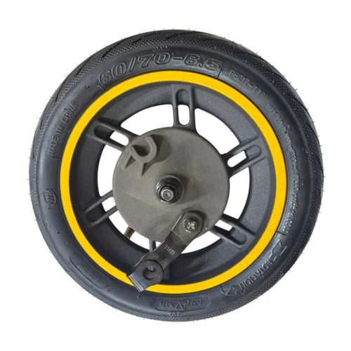 Segway Ninebot Max G30 első kerékkel dobfékkel felgumizva