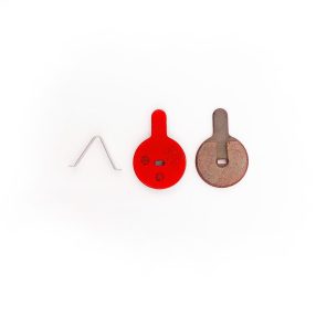 Kukirin G2 Pro, G2 Max fékbetét (piros, fél-fémes)