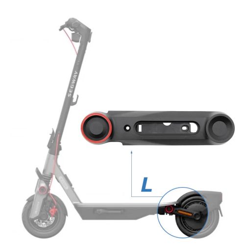 Segway Ninebot F3, F3 Pro bal hátsó villa burkolat (eredeti, CB.01.00.5473.00)