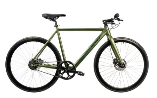 DEVRON 28165 (540 mm) zöld férfi fixie elektromos kerékpár (220 8165 FX 85480)