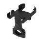 Phone holder for scooter (alloy, 360 degree rotatable, black)