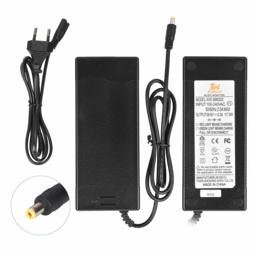 Kukirin G3 eredeti töltő (58.8V, 2A, DC5521)