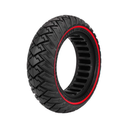 Kukirin G2, G3 solid tire (red, 10x2.7-6.5-B54 (10x2.75), off-road, V3, Ulip)