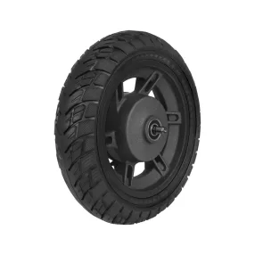   Segway Ninebot Max G30 első kerék dobfékkel, fekete tömör gumival felgumizva