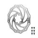 Kukirin 140 mm brake disc (6-bolt, flower-shape)