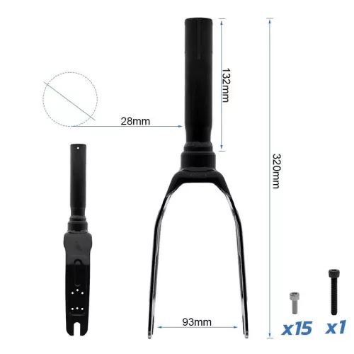 Xiaomi Electric Scooter 4 első villa