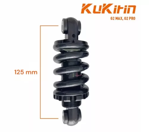 Kukirin G2 Max, G2 Pro hátsó rugóstag (125 mm)