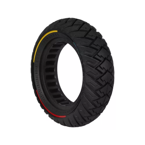 Roller tömör gumi 10x3-6 B43 (Ulip, 80/65-6, belső lamellás, 255x80, 3-színű perem)