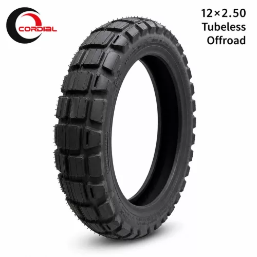 Xiaomi Electric Scooter 6 Max, 6 Pro tire (12x2.5-8, tubeless, off-road, Cordial)