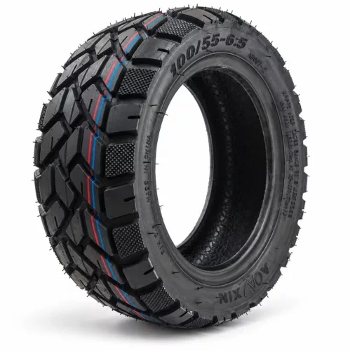 Roller külső gumi 100/55-6.5 (tubeless, 11x4-6.5, Aoxin, off-road)