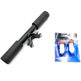   Gyerek kapaszkodó elektromos rollerekhez (fekete, fogantyú világítással)