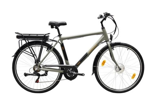 NEUZER ZAGON E-TREKKING (ALU-MXUS-MEREVVILLÁS-21") matt zöldes férfi e - kerékpár